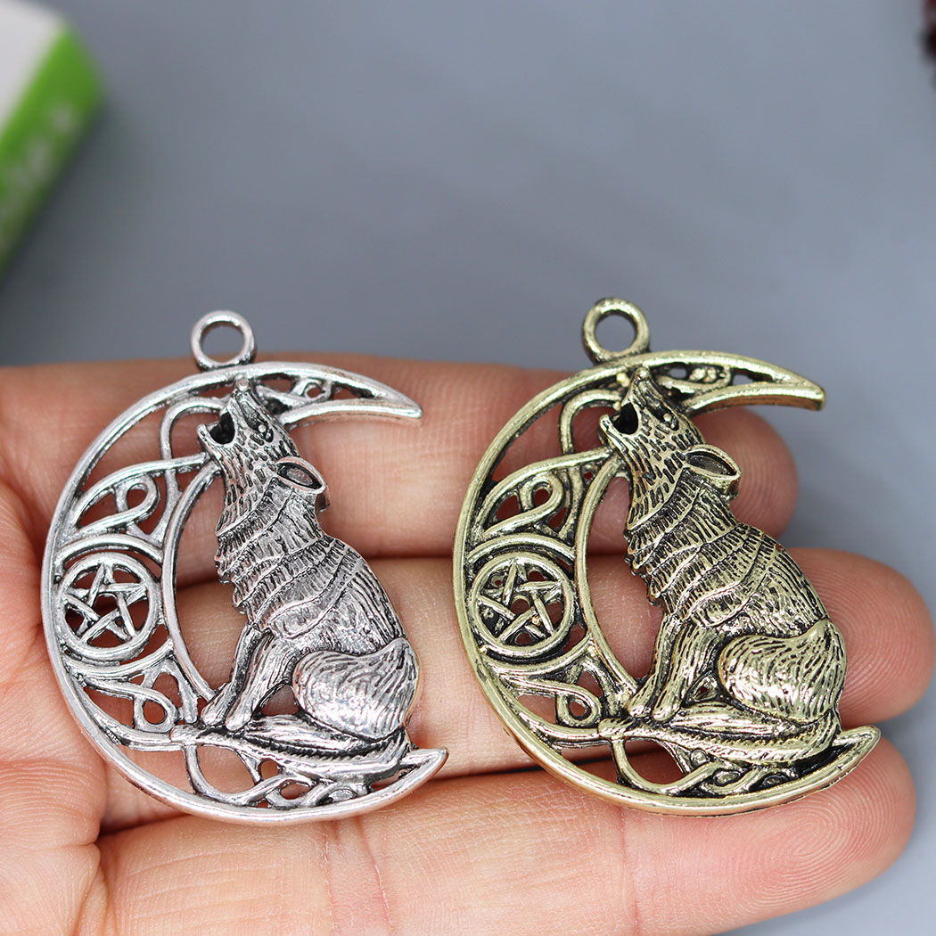 Jewelry Making Date Night - 3 шт./партия, подвеска «волк»