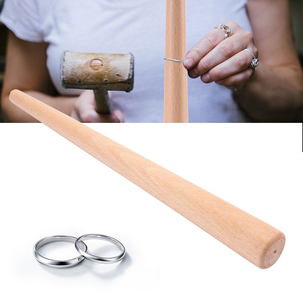 Xtool Jewelry Making - Универсальный деревянный мандрель для колец, 2.5