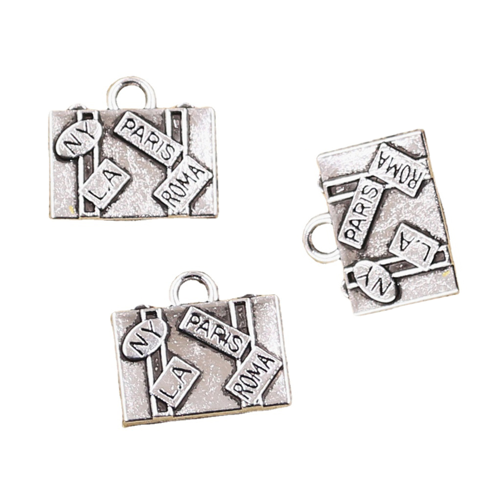 Jewelry Making York - 10 шт. Подвески дорожные сумки Нью-Йорк