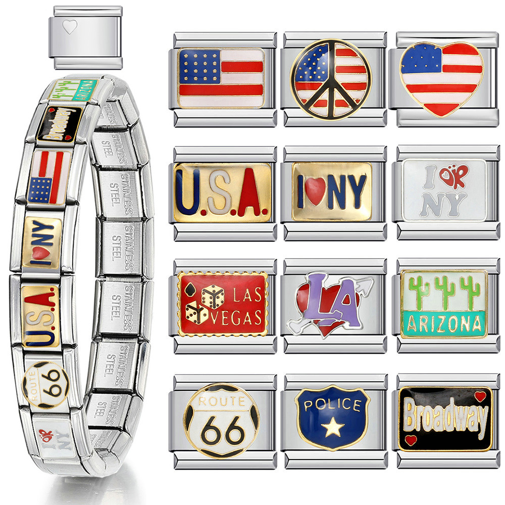 Jewelry Making York - 1 шт. Y2K итальянский браслет-подвеска из