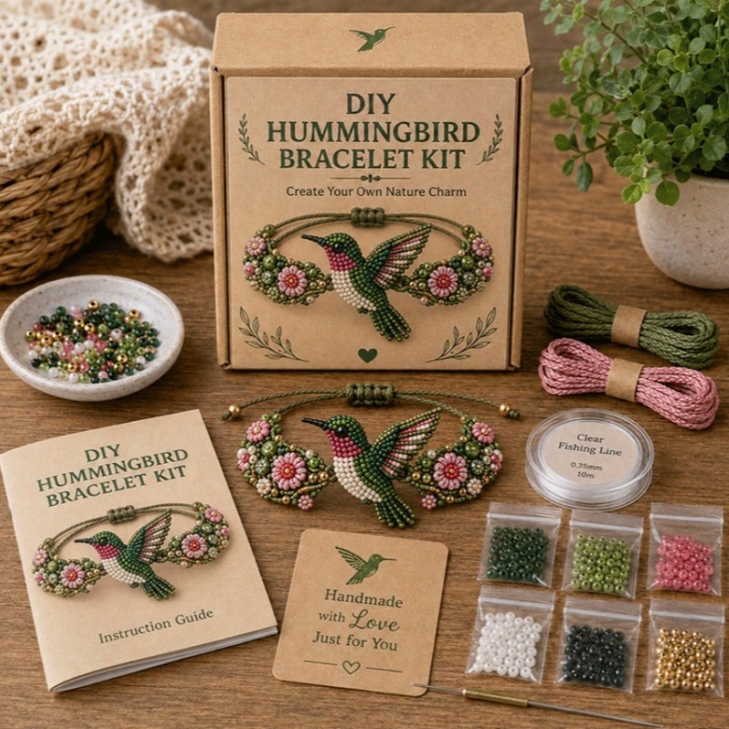 Jewelry Making Kit For Kids - Набор для создания браслетов из бусин