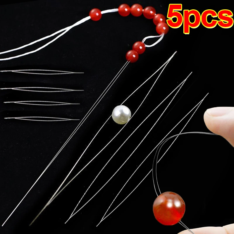 Jewelry Making Eye Pins - 5 шт./компл., открытые иглы для бисера