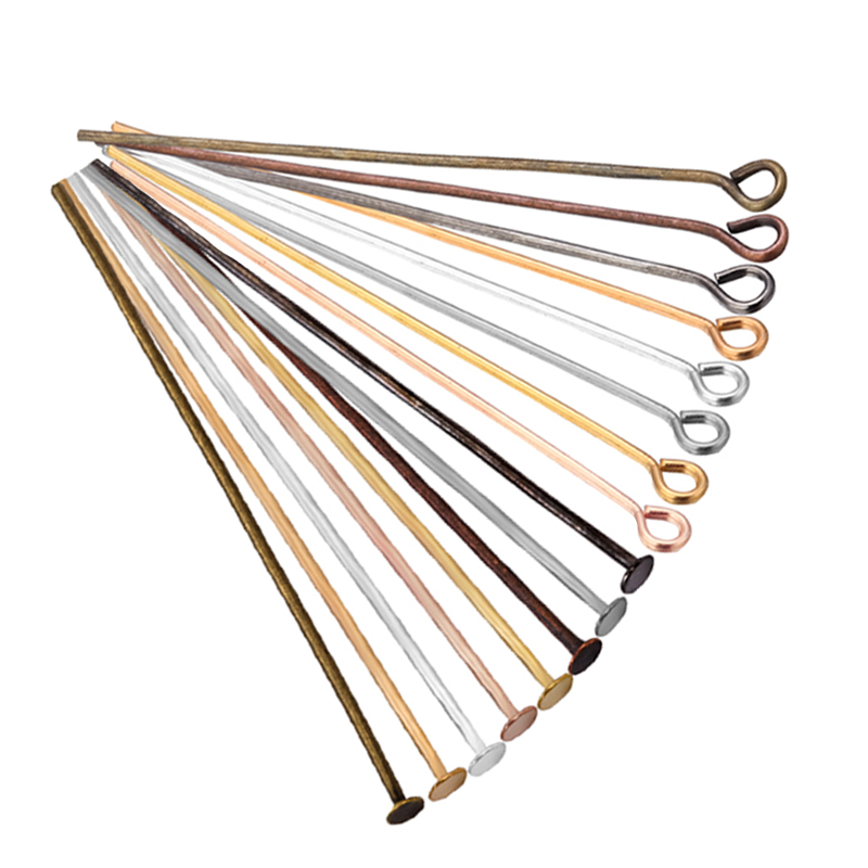 Jewelry Making Eye Pins - 14, 18, 20, 25, 30, 35,