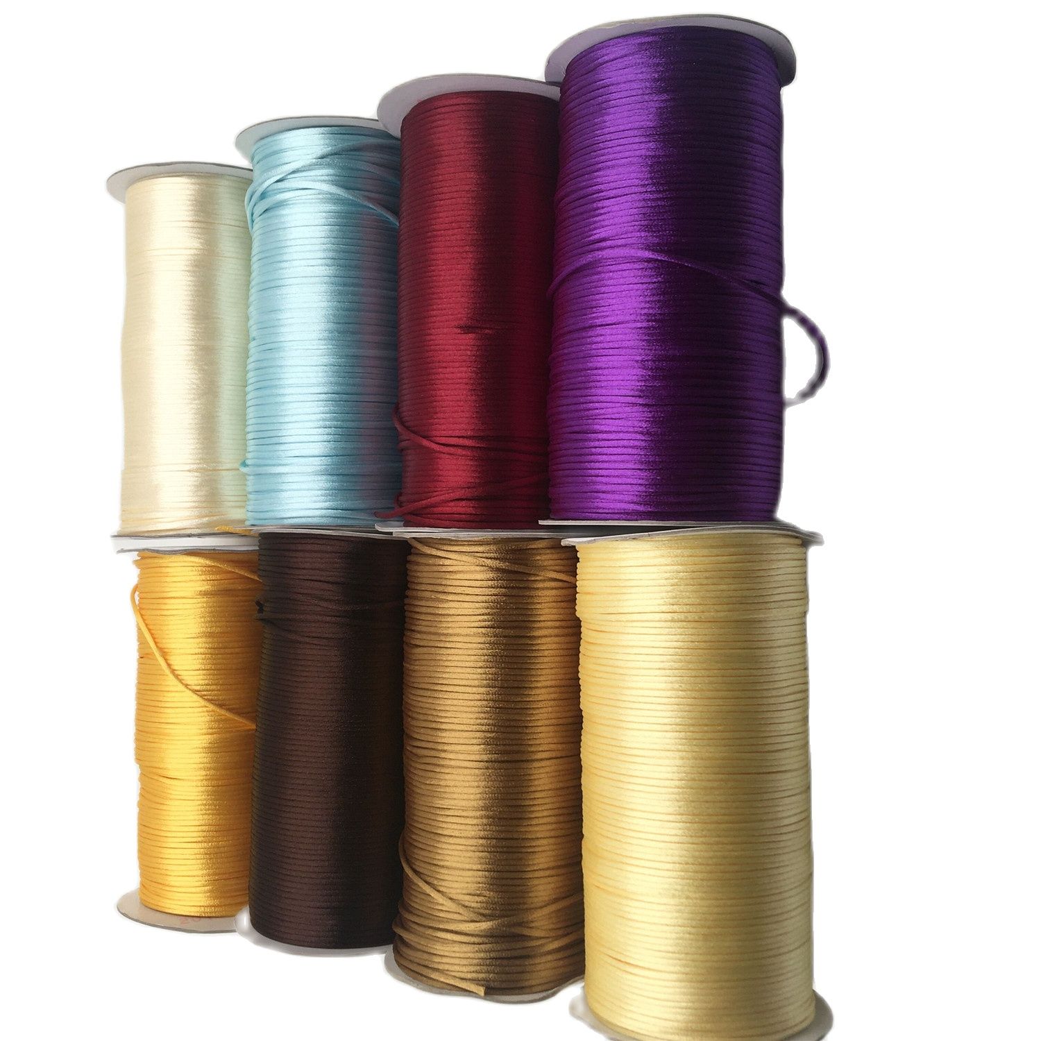 Плетеный шнур для макраме 2 мм – обзор и цена Knotting Cord Silk