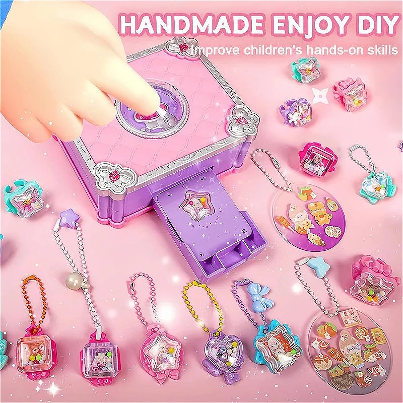 Набор для изготовления 3D-накл – обзор и цена Jewelry Making Kit For Kids