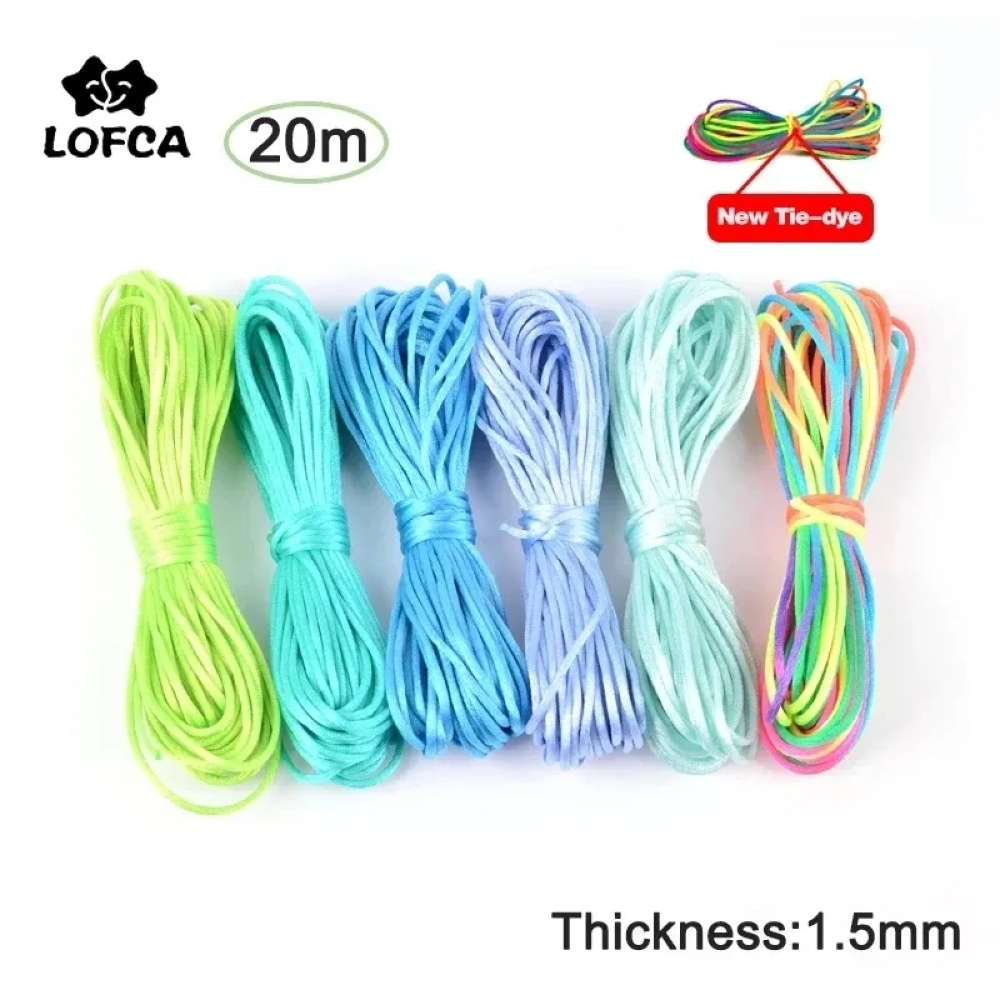 Цепочка с зажимом для соски, 2 – обзор и цена Knotting Cord Silk