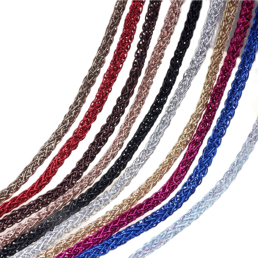 OlingArt 4 мм 5 м/лот золотист – обзор и цена Knotting Cord Silk