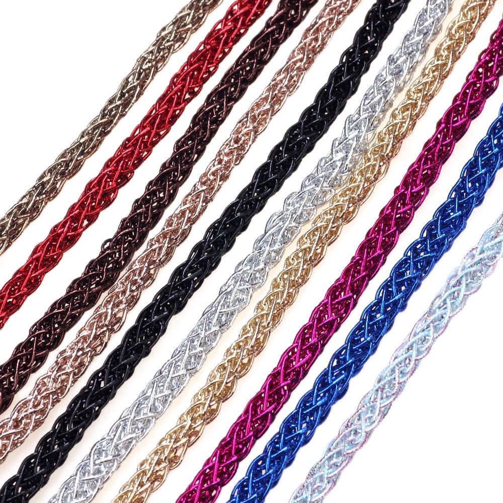 OlingArt 4 мм 5 м/лот золотист – обзор и цена Knotting Cord Silk
