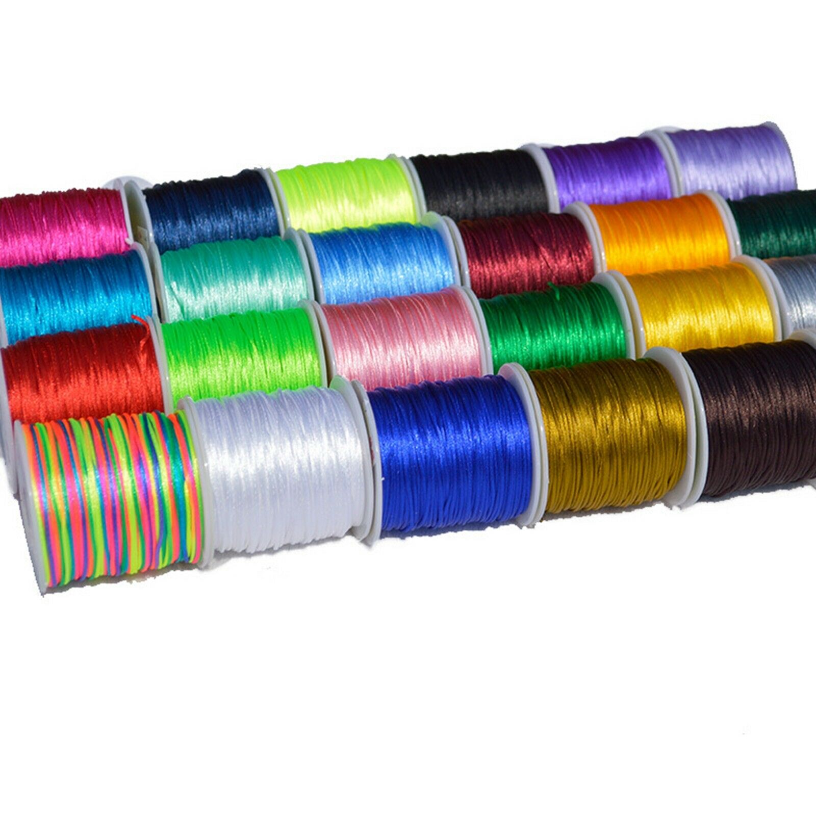 40 метров нейлоновый китайский – обзор и цена Knotting Cord Silk