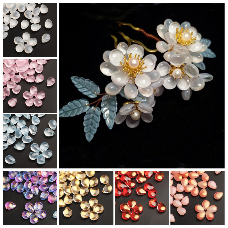 10 шт., бусины-подвески в форм – обзор и цена Crystal Bead Mix