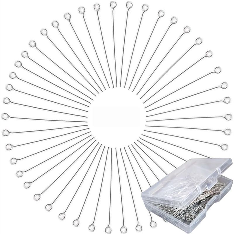 A01F-Hot 300 шт. 1,6-дюймовые  – обзор и цена Jewelry Making Eye Pins