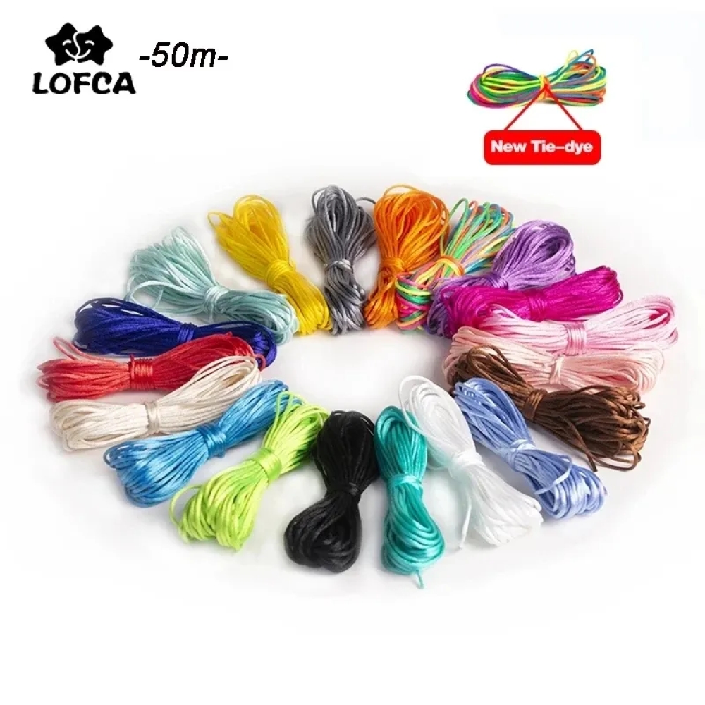 Цепочка с зажимом для соски, 1 – обзор и цена Knotting Cord Silk