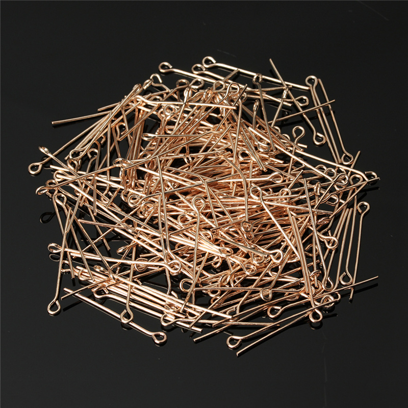 200 шт./лот, 50 мм, цвет розов – обзор и цена Jewelry Making Eye Pins