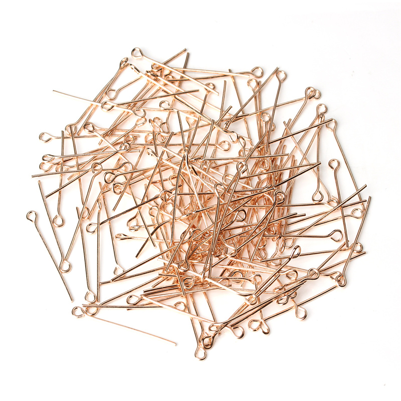200 шт./лот, 50 мм, цвет розов – обзор и цена Jewelry Making Eye Pins