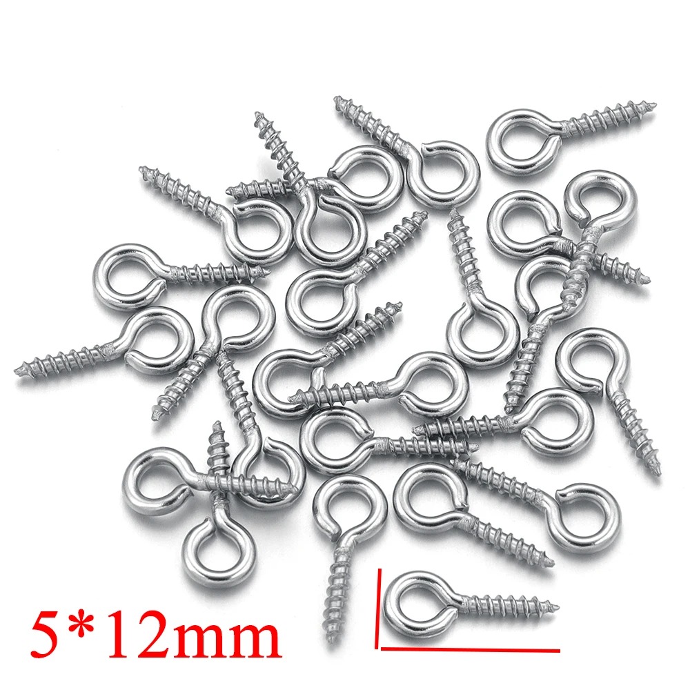 100 шт. / партия нержавеющей с – обзор и цена Jewelry Making Eye Pins