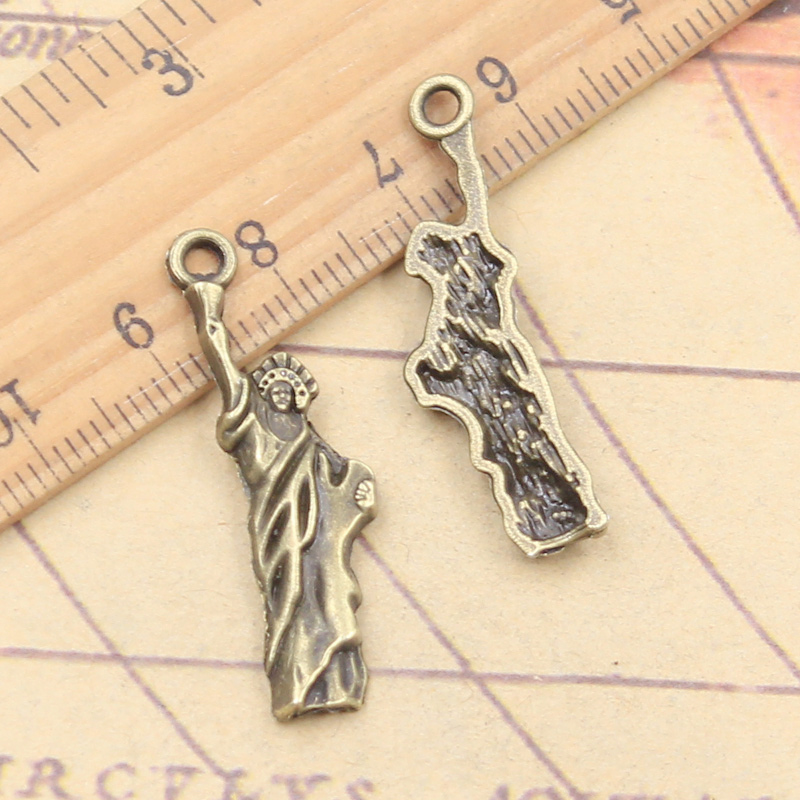 20 штук Подвески Статуя Свобод – обзор и цена Jewelry Making York